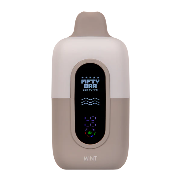 Mint Fifty Bar 20K - Black Coral